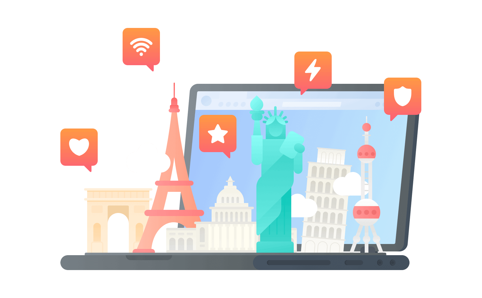 在突尼斯连接到中国的代理 - 海龟VPN